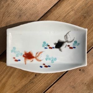 Japan Koi Ceramic Dish
